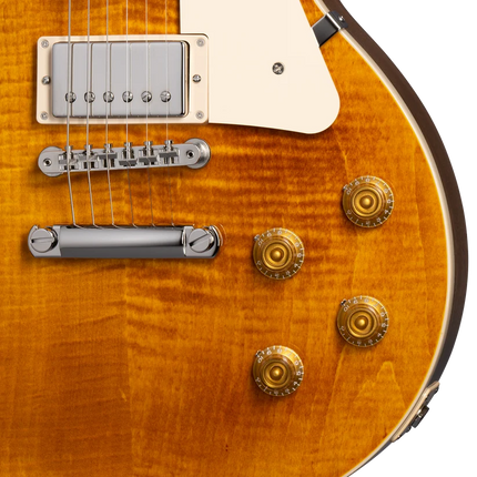 GIBSON LES PAUL STANDARD 50S FIGURED TOP ELECTRIC GUITAR - HONEY AMBER