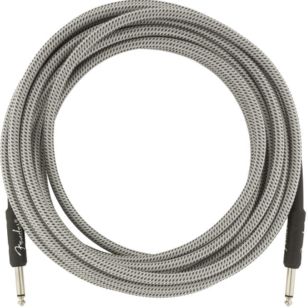 Fender Professional Series Instrument Cable, 25ft - White Tweed