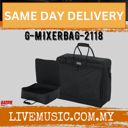 Gator G-MIXERBAG-2118 21x18 x 7 Durable Padded Mixer Bag (GMixer2118)