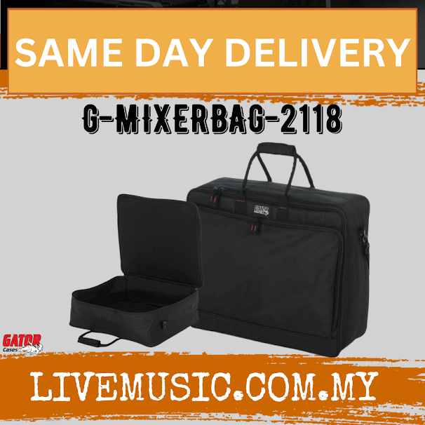 Gator G-MIXERBAG-2118 21x18 x 7 Durable Padded Mixer Bag (GMixer2118)