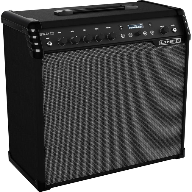 LINE 6 Spider V 120 MkII - 120 Watts, 1x12" Custom Amplifier with Cable (LINE6 V120 / V120MKII / V-120 MK2)