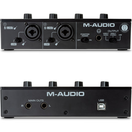 M-Audio M-Track Duo 2-in 2-out USB Audio Interface (MTrack/MTrackDuo)