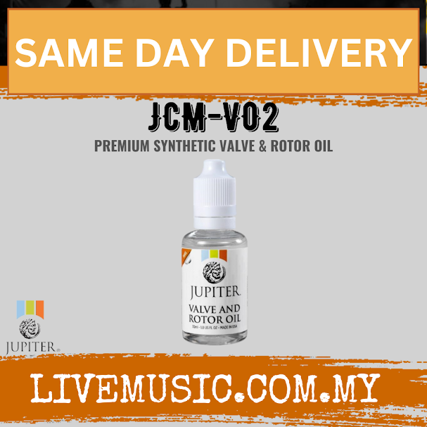 Jupiter JCM-VO2 Premium Synthetic Valve & Rotor oil Brasswind Instrument ( JCM V02 / JCMV02 )