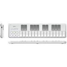 Korg nanoKEY2 - Midi Controller Slim Line USB Keyboard, White (nano Key2/nanokey2)