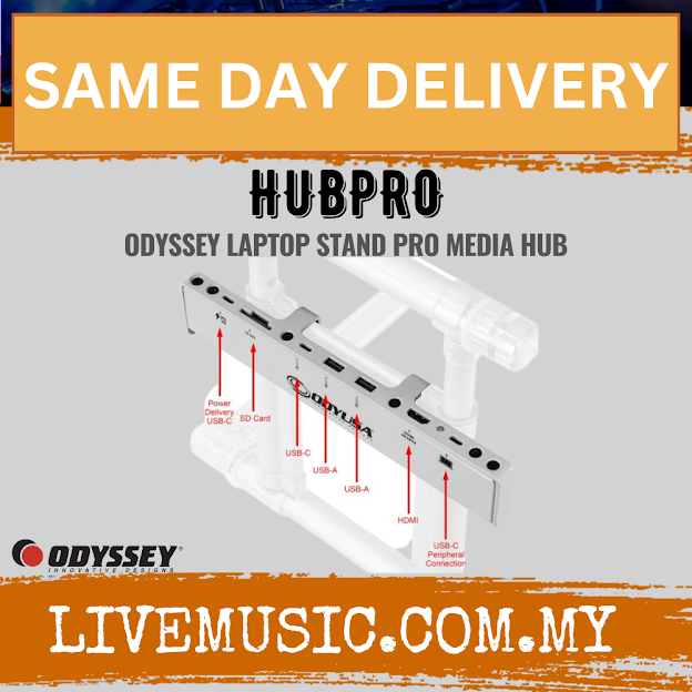Odyssey HUBPRO Laptop Stand Pro Media Hub