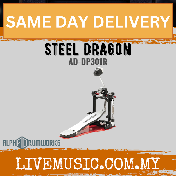 Alpha Drumworks AD-DP301R Steel Dragon Dual Chain ( ADDP301R AD DP301R )