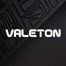 Valeton logo on black textured speaker grille