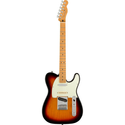 Fender Player Plus Nashville Telecaster Electric Guitar, Maple Fretboard - 3-Color Sunburst