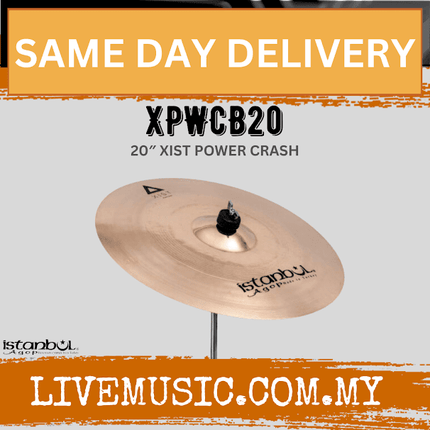 Istanbul Agop XPWCB20 20" Xist Power Crash Cymbal (XPWCB-20/XPWCB 20)