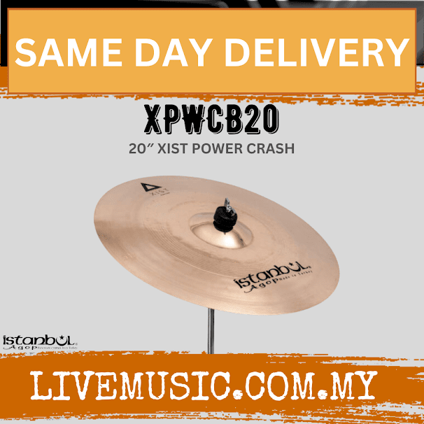 Istanbul Agop XPWCB20 20" Xist Power Crash Cymbal (XPWCB-20/XPWCB 20)