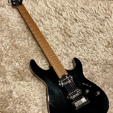 Cort G300 Pro Electric Guitar Roasted Maple Fretboard with Bag - Black (G300-Pro/G300Pro)