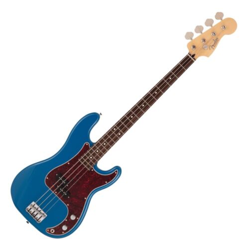 Fender Japan Hybrid II Precision Bass Guitar, Rosewood Fretboard with Gig Bag - Forest Blue