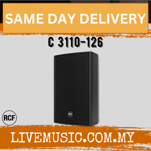 RCF C3110-126 Two-Way Passive Speaker System ( C3110126 / C3110 126 )