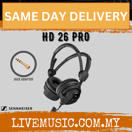 Sennheiser HD 26 PRO Professional Monitoring Headphones (HD26 PRO/HD-26-PRO)