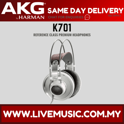 AKG K701 Open-back Studio Reference Headphones (K-701 / K 701)