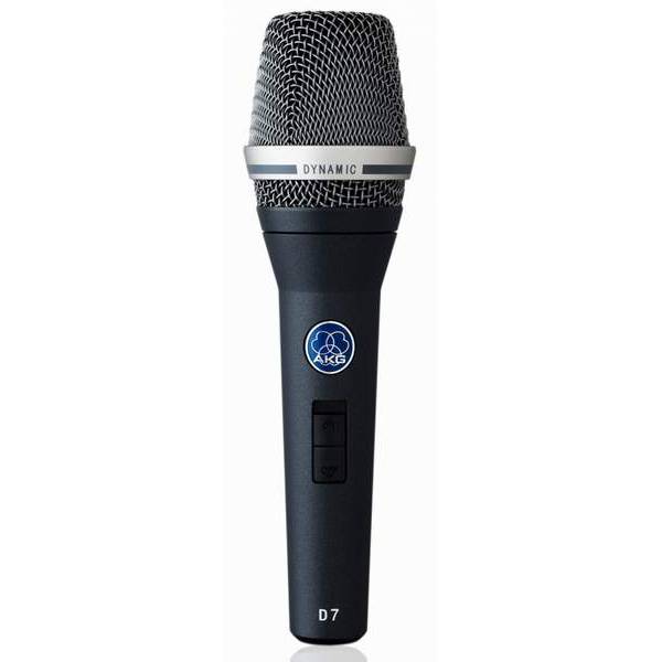 AKG D7 S Reference Dynamic Vocal Microphone with On/Off Switch (D7S)
