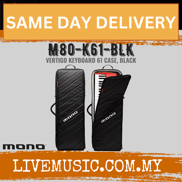Mono M80 61 Key Vertigo Keyboard Case - Black (M80-K61-BLK)