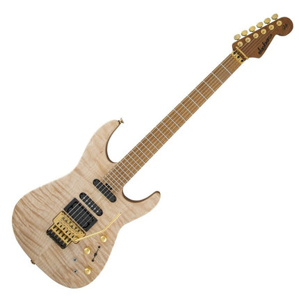 Jackson USA Signature Phil Collen PC1 Satin Stain Electric Guitar, Flame Maple Fretboard - Satin AU Natural (PC-1/PC 1)