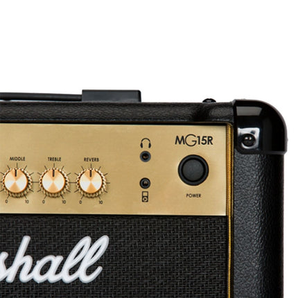 Marshall MG15GR - 15 Watt 1x8" Guitar Amplifier with Reverb (MG15/MG15G/MG15-GR)