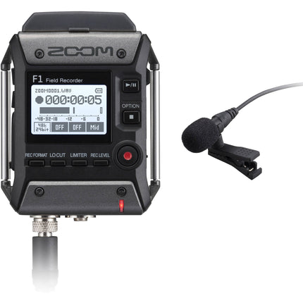 Zoom F1-LP Field Recorder And Lavalier Microphone Mic (F1LP/F1 LP)