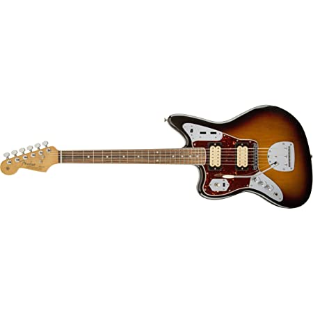 Fender Kurt Cobain Jaguar NOS Left-Handed Electric Guitar, Rosewood Fretboard with Hardshell Case - 3-Tone Sunburst