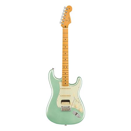 Fender American Professional II HSS Stratocaster Electric Guitar, Maple Fretboard - Mystic Surf Green