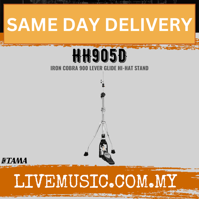 Tama HH905D Iron Cobra Lever Glide Drum Hi-Hat Stand ( HH-905D / HH 905D )