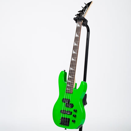 Jackson JS1X JS Series Concert Bass Minion Guitar, Amaranth Fretboard - Neon Green