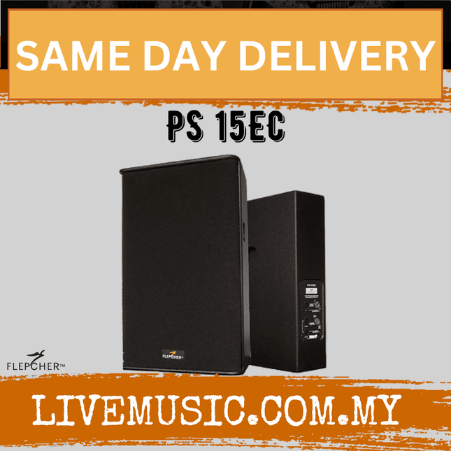 Flepcher PS-15-EC 15'' Professional Stage Protective Casing Speaker Cabinet ( PS15 EC / PS15EC )