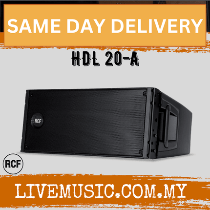 RCF HDL20-A Dual 10" 1400W Active Line Array Module ( HDL 20 A  / HDL20A  )