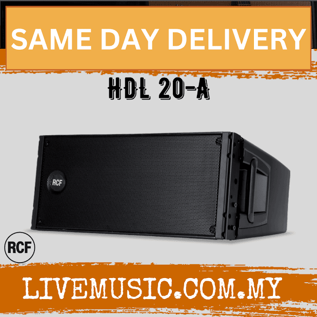 RCF HDL20-A Dual 10" 1400W Active Line Array Module ( HDL 20 A  / HDL20A  )