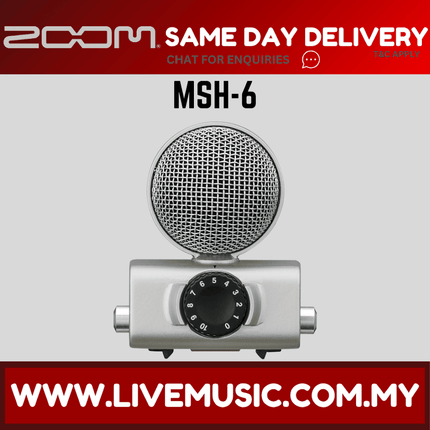 Zoom MSH-6 Mid-Side Microphone Capsule ( MSH6 / MSH 6 )
