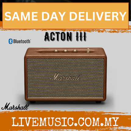 Marshall CE Acton III Bluetooth Speaker - Brown ( Acton 3 )