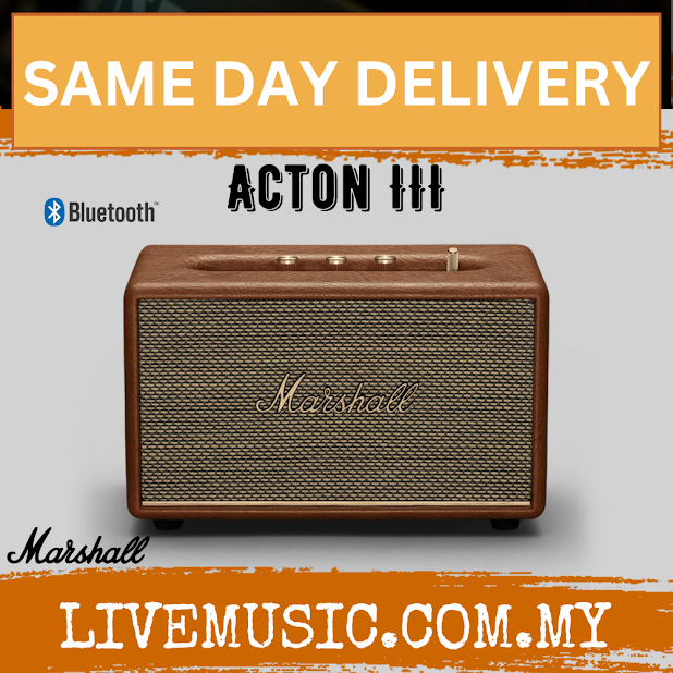 Marshall CE Acton III Bluetooth Speaker - Brown ( Acton 3 )