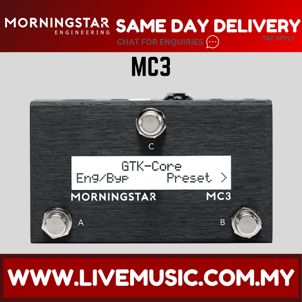 MORNINGSTAR MC3 MIDI Controller ( MC 3 / MC-3 )