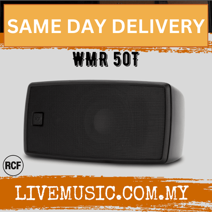 RCF WMR 50T Two-way Wall Mount Monitor Speaker ( WMR50T / WMR-50T )