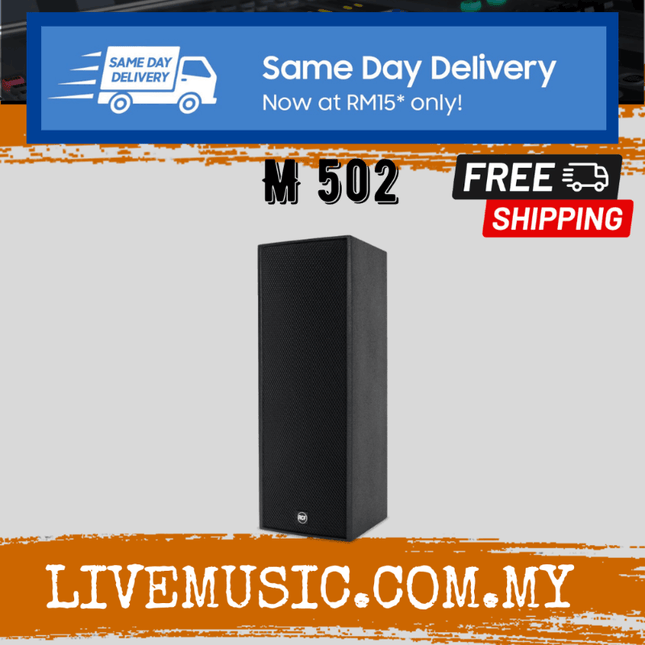 RCF M 502 TWO-WAY PASSIVE SPEAKER ( M502 / M-502 )