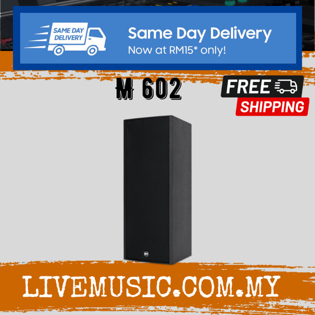 RCF M 602 TWO-WAY PASSIVE SPEAKER ( M602 / M-602 )