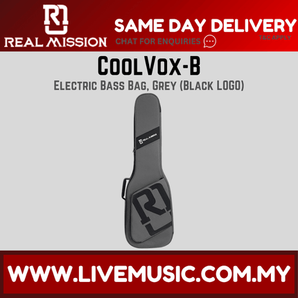 Real Mission CoolVox-B Electric Bass Guitar Bag - ( CoolVoxB CoolVox B )