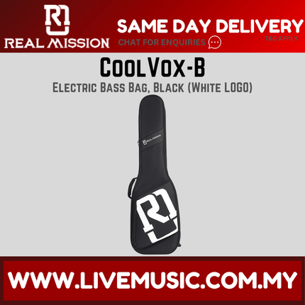 Real Mission CoolVox-B Electric Bass Guitar Bag - ( CoolVoxB CoolVox B )
