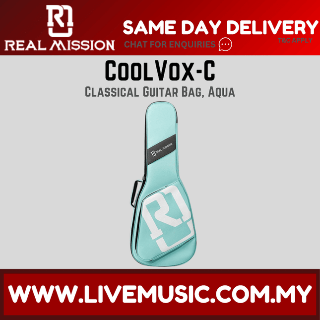 Real Mission CoolVox-C Classical Guitar Bag - ( CoolVoxC CoolVox C )