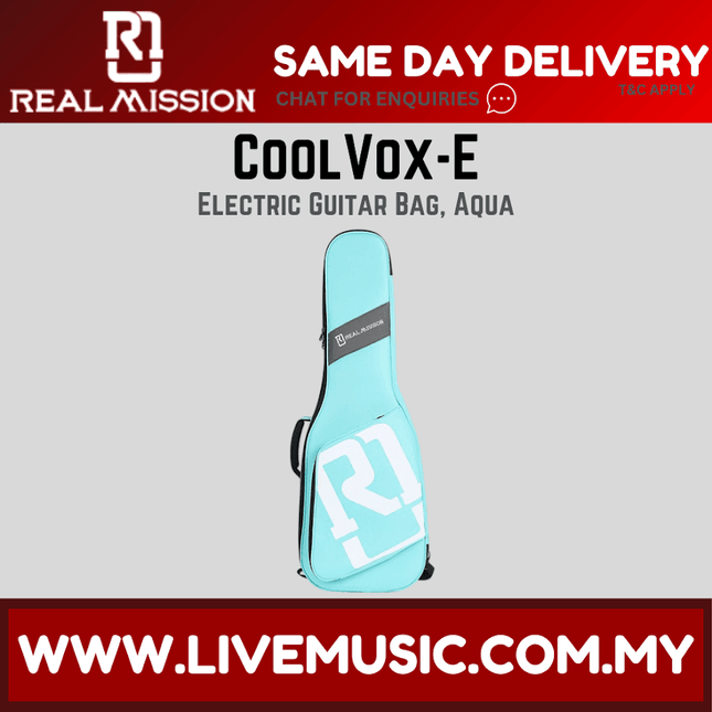 Real Mission CoolVox-E Electric Guitar Bag - ( CoolVoxE CoolVox E )