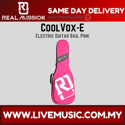 Real Mission CoolVox-E Electric Guitar Bag - ( CoolVoxE CoolVox E )