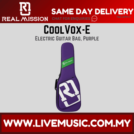 Real Mission CoolVox-E Electric Guitar Bag - ( CoolVoxE CoolVox E )