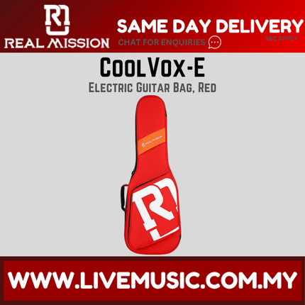 Real Mission CoolVox-E Electric Guitar Bag - ( CoolVoxE CoolVox E )