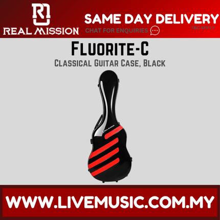 Real Mission Fluorite Rainbow Classical Guitar Case Bags