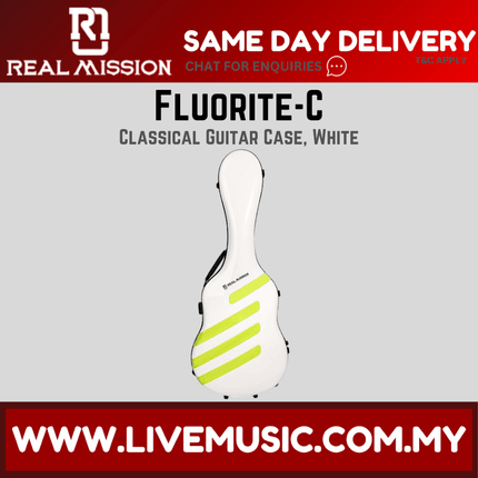 Real Mission Fluorite Rainbow Classical Guitar Case Bags
