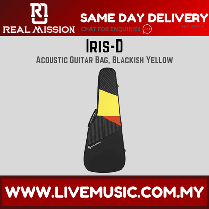 Real Mission Iris-D Acoustic Guitar Gig Bag - ( IrisD / Iris D )