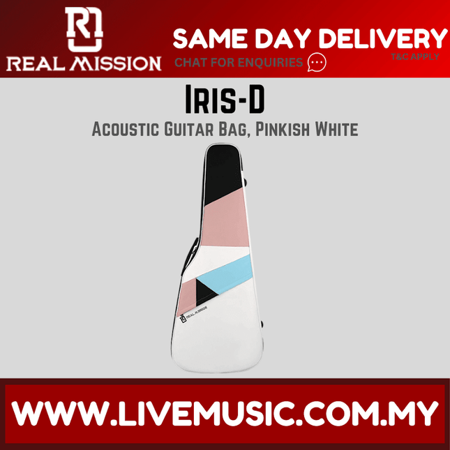 Real Mission Iris-D Acoustic Guitar Gig Bag - ( IrisD / Iris D )