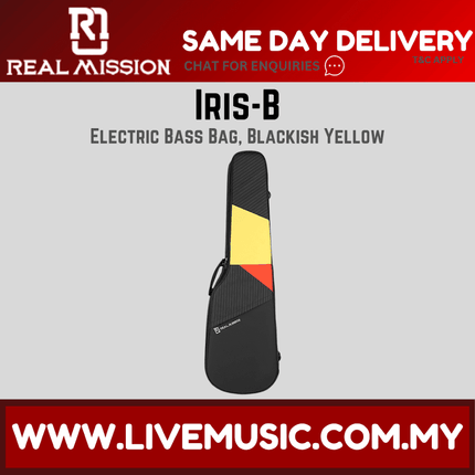Real Mission Iris-B Electric Bass Guitar Gig Bag - ( IrisB / Iris B )